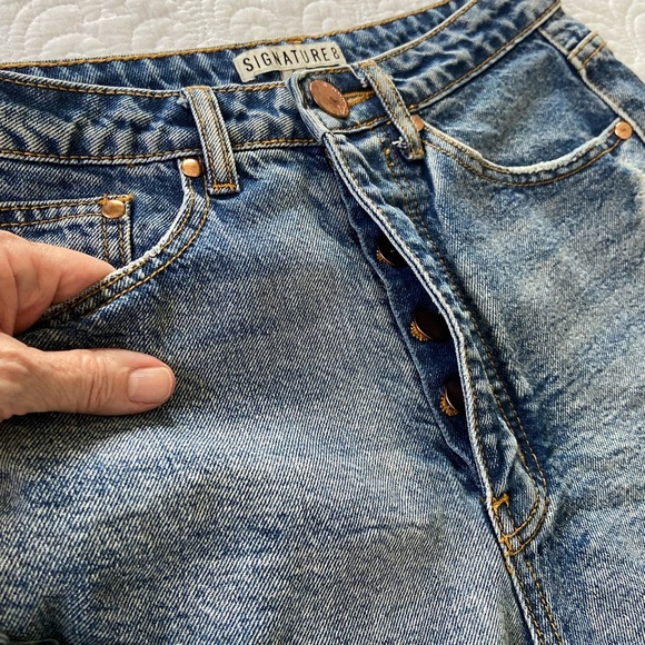 Signature 8 Denim Shorts Daisy Dukes, Jorts, Beach, Summer, Vacation - Picture 7 of 13